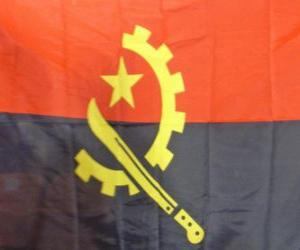 puzzel Vlag van Angola