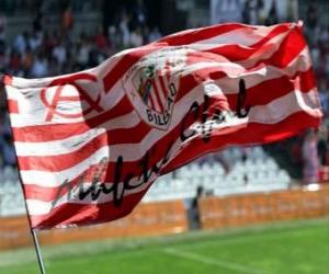 puzzel Vlag van Athletic Club - Bilbao -