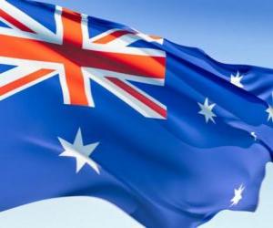 puzzel Vlag van Australië