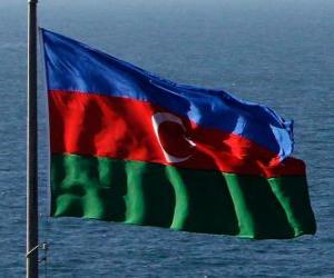 puzzel Vlag van Azerbeidzjan