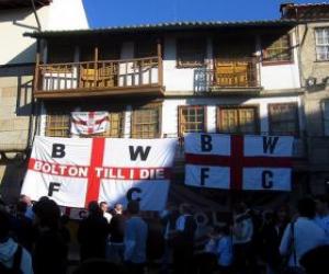 puzzel Vlag van Bolton Wanderers FC