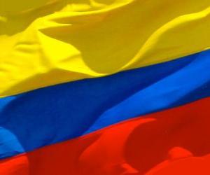 puzzel Vlag van Colombia