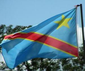 puzzel Vlag van Congo