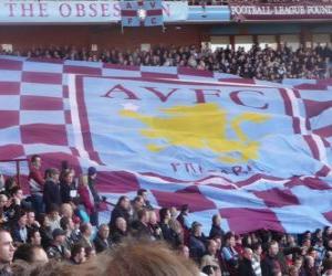 puzzel Vlag van de Aston Villa FC