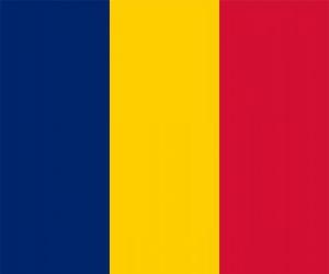 puzzel Vlag van de Republiek Tsjaad