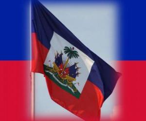 puzzel Vlag van Haïti