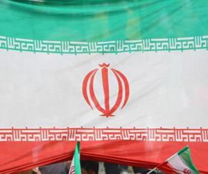 puzzel Vlag van Iran