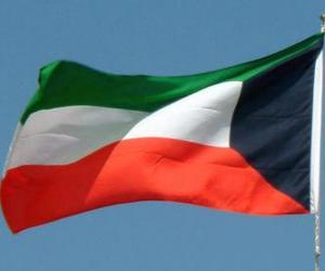 puzzel Vlag van Koeweit