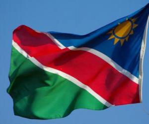 puzzel Vlag van Namibië