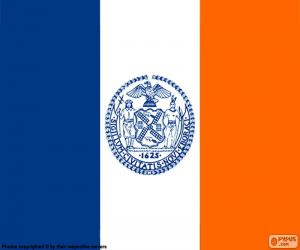 puzzel Vlag van New York