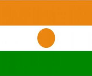 puzzel Vlag van Niger