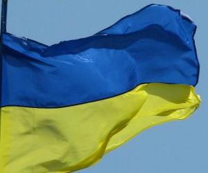 puzzel Vlag van Oekraïne