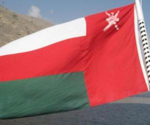 puzzel Vlag van Oman