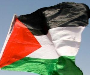 puzzel Vlag van Palestina