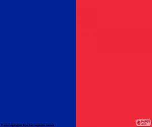 puzzel Vlag van Parijs