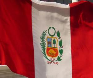 puzzel Vlag van Peru