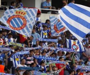 puzzel Vlag van RCD Espanyol