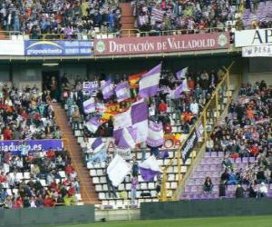 puzzel Vlag van Real Valladolid CF