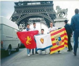 puzzel Vlag van Real Zaragoza