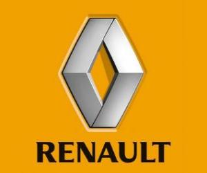 puzzel Vlag van Renault F1