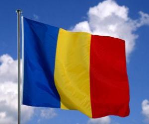 puzzel Vlag van Roemenië