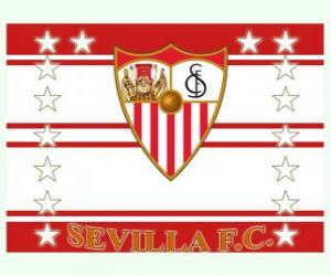 puzzel Vlag van Sevilla FC