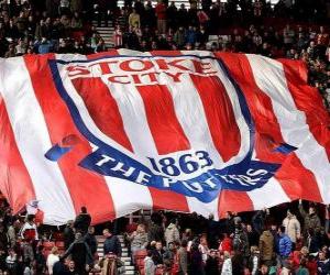 puzzel Vlag van Stoke City FC