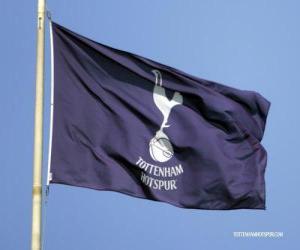 puzzel Vlag van Tottenham Hotspur FC