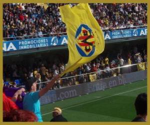 puzzel Vlag van Villarreal CF