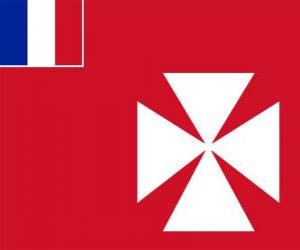 puzzel Vlag van Wallis en Futuna