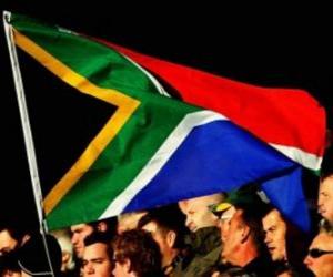 puzzel Vlag van Zuid-Afrika