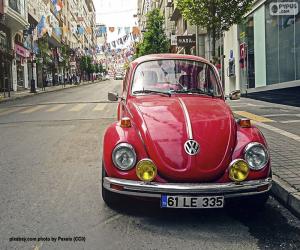 puzzel Volkswagen Rode Kever
