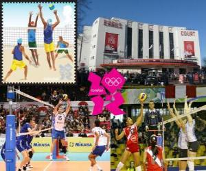 puzzel Volleybal - Londen 2012-