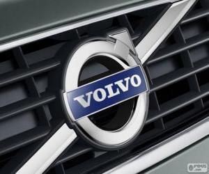 puzzel Volvo, het Zweedse auto merk logo