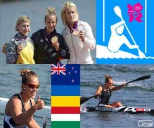 puzzel Vrouwen kano sprint K1 200m Londen 2012