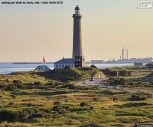 puzzel Vuurtoren Skagen, Denemarken