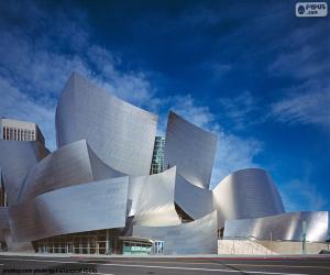 puzzel Walt Disney Concert Hall, Verenigde Staten