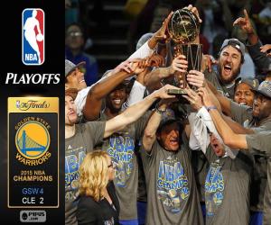 puzzel Warriors, NBA 2015 kampioenen