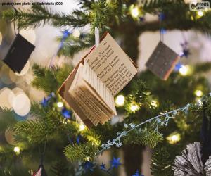 puzzel Weinig de verfraaiingsboeken van Kerstmis