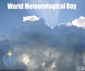 puzzel Wereld Meteorologische Dag