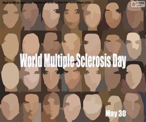 puzzel Wereld Multiple Sclerose Dag
