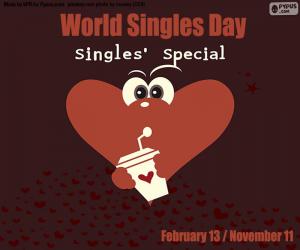puzzel Wereld singles dag