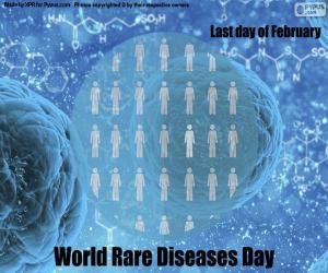 puzzel Wereld Zeldzame Ziekten Dag