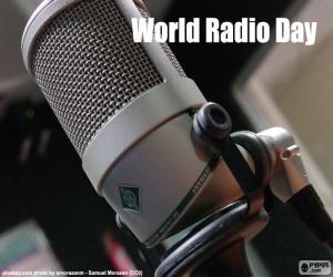 puzzel Werelddag dag van de Radio
