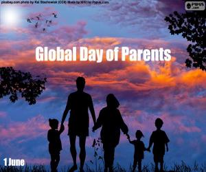 puzzel Wereldwijde actiedag van ouders