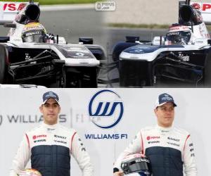 puzzel Williams F1 Team 2013