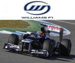 puzzel Williams FW34 - 2012 -