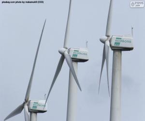 puzzel Windturbines