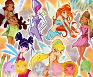 puzzel Winx Club