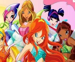 puzzel Winx Club